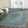 Goodfellow Oriental Turquoise/Blue Area Rug