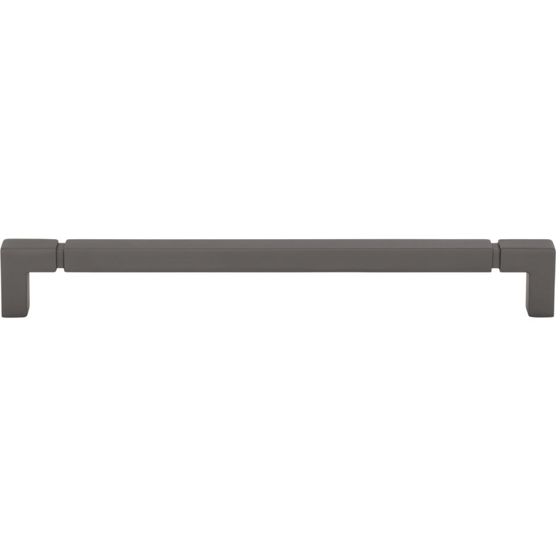 Langston Bar Pull, Ash Gray, 8 13/16" Center To Center