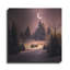 The Holiday Aisle® «A Christmas Land Intouched 3» par Tanya Mavric, art mural en métal-1161315754