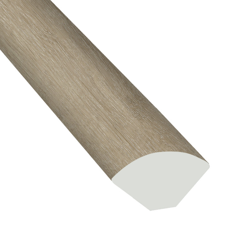 0.75 in. T x 94 in. L x 0.63 in. W Luxury Vinyl Flooring Trim Quarter Round, Refined Oak