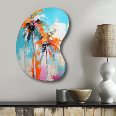 Palm Trees Palm VI  Palms  Palm Trees Boom Shape Metal Wall Sculpture