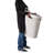 Mind Reader 60L Rolling Laundry Hamper, Clothes Basket, Wheels, Wicker Style, Plastic, 19.5"L x 14.75"W x 29.25"H-59099788