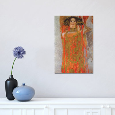 Hygieia, 1900-07 by Gustav Klimt - Wrapped Canvas Painting