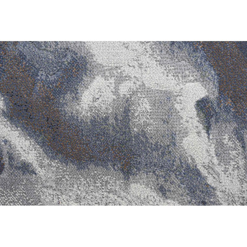 Clymer Abstract Area Rug, Round 160cm