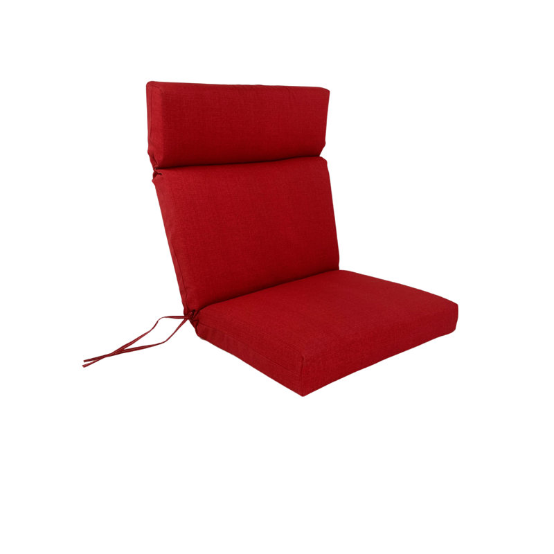 Coussin de dossier Kimely, Rouge