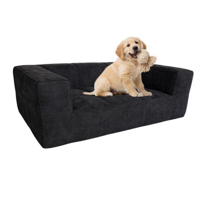 Lit pour chien Lilith - moyen (noir)
