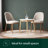 Mira Round Modern Dining Table
