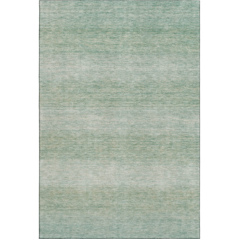 Premium Machine Washable Lubbers AMF1733 Stripe Rug, Rectangle 10' x 14'