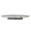 Green Melange Marble Scalloped Lazy Susan with Iron Base