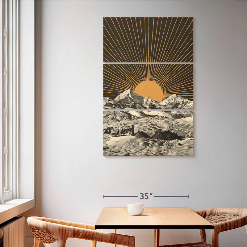 Oberle Mountainscape V, 65" H x 42" W