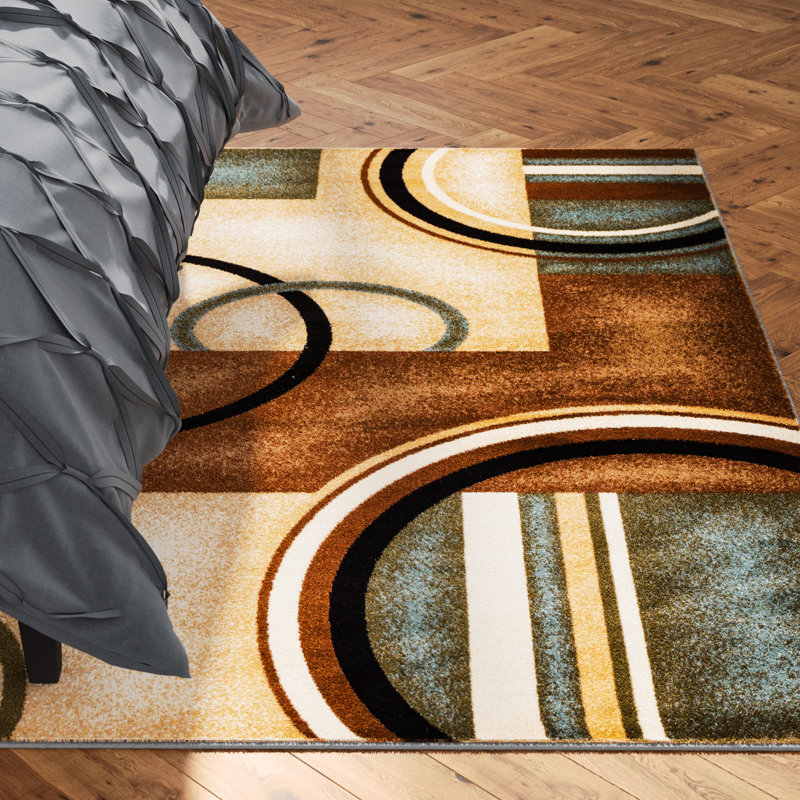Rihanna Geometric Area Rug, Rectangle 160 x 220cm