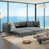 Velours gris foncé