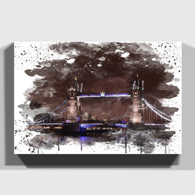London Bridge at Night - Wall Art