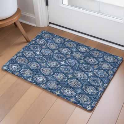 Tapis lavable à la machine intérieur / extérieur ACN2471 Global Chantille