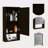 Rectangle Medicine Cabinet With Mirror-820556868