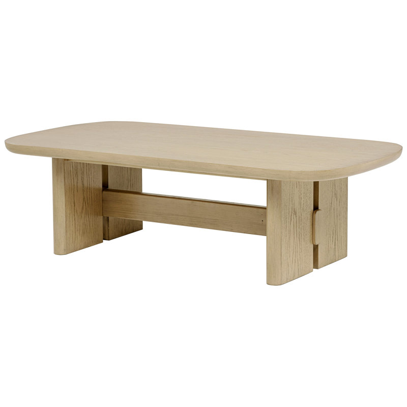 Coastal Rectangular Cocktail Coffee Table