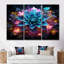 Mayssa - ensemble d'art mural abstrait floral-108455478-108455476