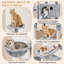 Arbre à chat à niveaux multiples H 73 po Fiedler-978435236