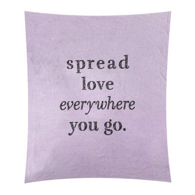 Tapisserie de polyester à l’quoted love quot