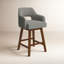 Tabouret de comptoir rembourré Lainey-104838745