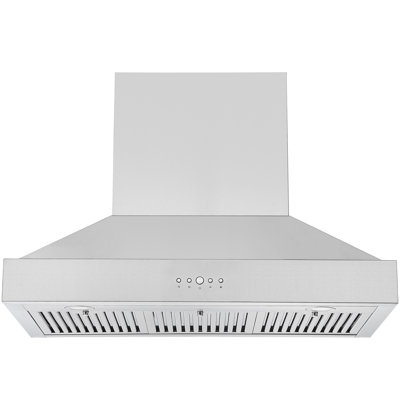 Hotte murale en acier inoxydable 36 po Ancona