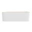 Lavabo de salle de bain vasque rectangulaire en porcelaine vitreuse 16 po x 12 po DeerValley-111029635