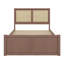 Lit plateforme avec rangement en bois et quatre tiroirs-199523504-199523507