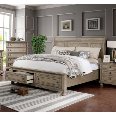Gauri Sleigh Storage Bed