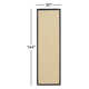 Auckland Jute Maize/Black Area Rug
