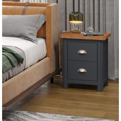 Sartin 45cm W Bedside Table