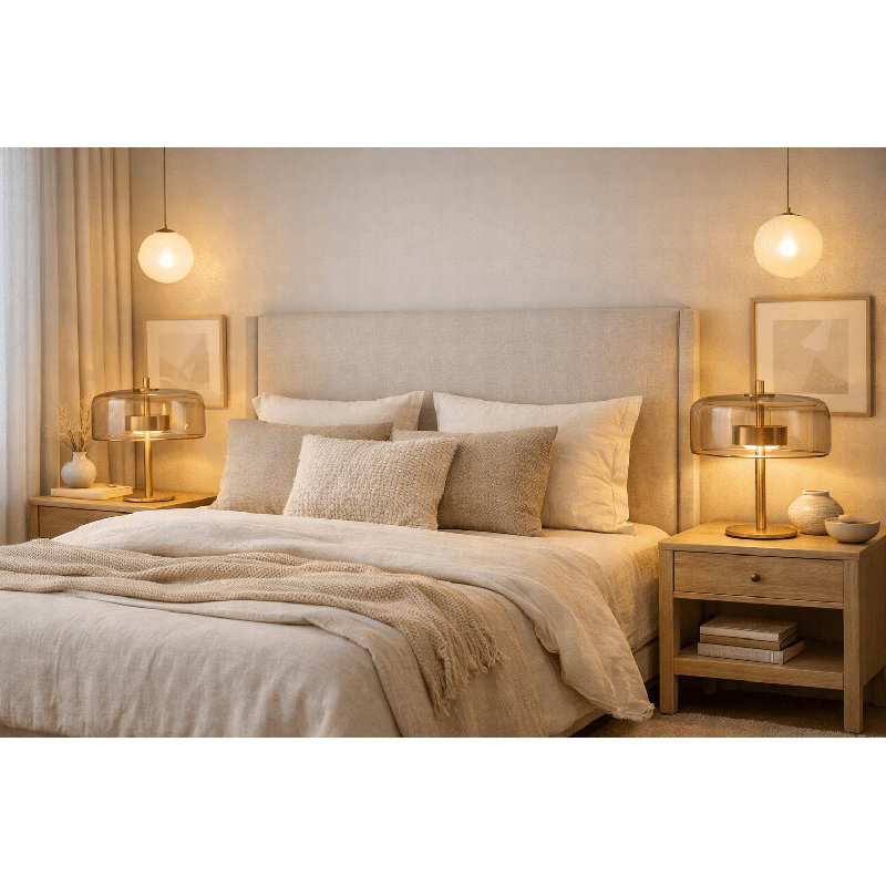 Mira Dome Glass LED Table Lamp