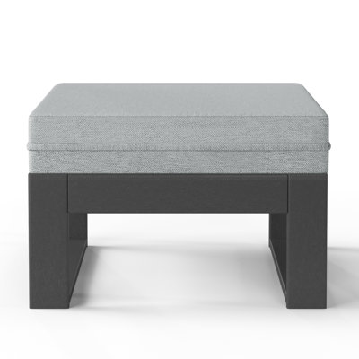 Patio Deep Seating Ottoman With  Frame