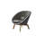 Peacock Solid Wood Patio Dining Armchair with Cushion-56178190-56109776