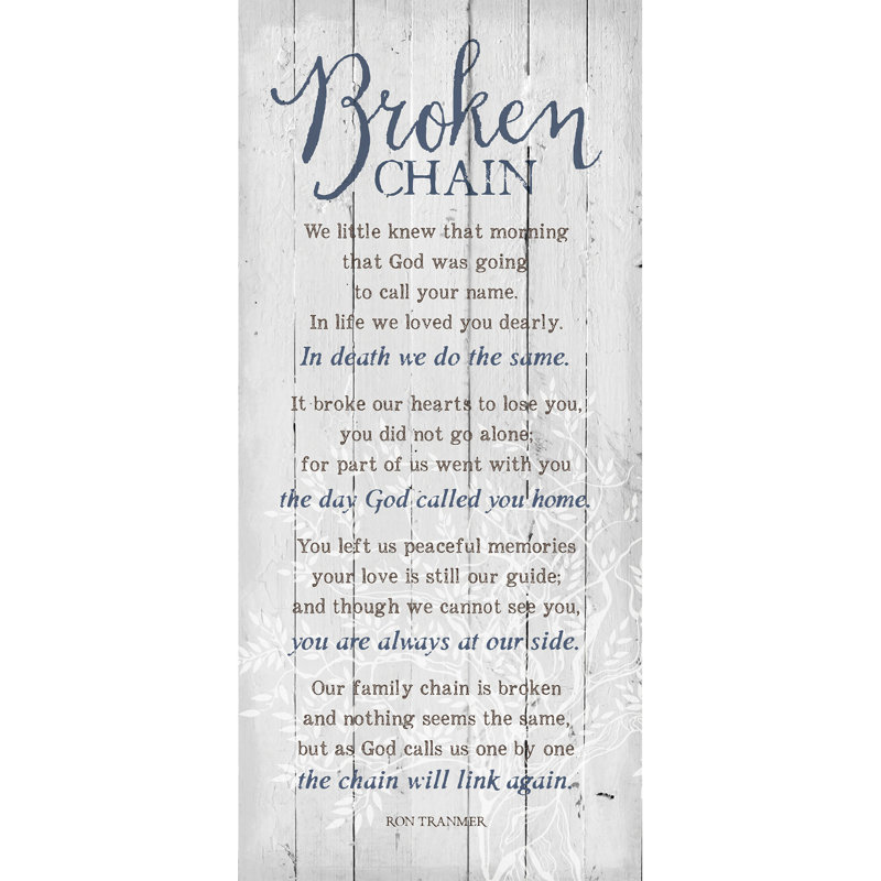 " Broken Chain... "
