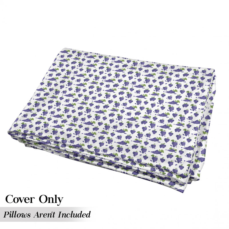Housse de coussin d'extérieur à motif de fruits, H 2 po x l 27 po x P 88 po