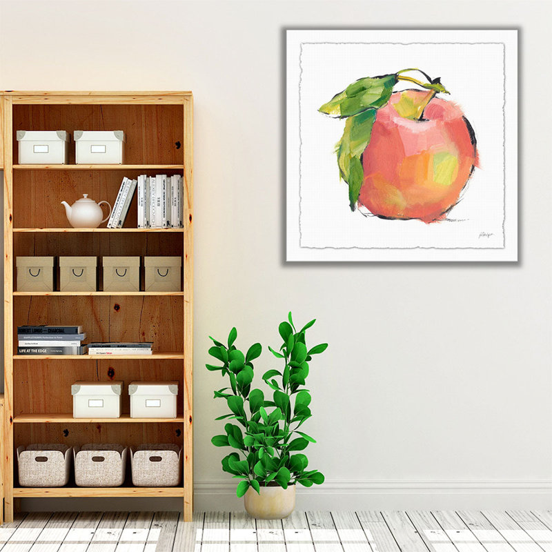 Designer Fruits I - reproduction d'art sur toile, H 12 po x l 12 po