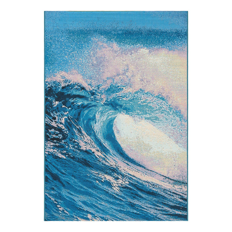 Keazia Indoor/Outdoor Area Rug, Rectangle 4'1" x 6'1"