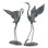 Crane Pair Garden Sculpture