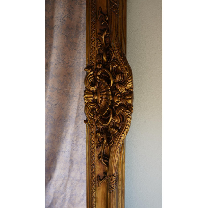 Flat Floor Mirror, Bronze
