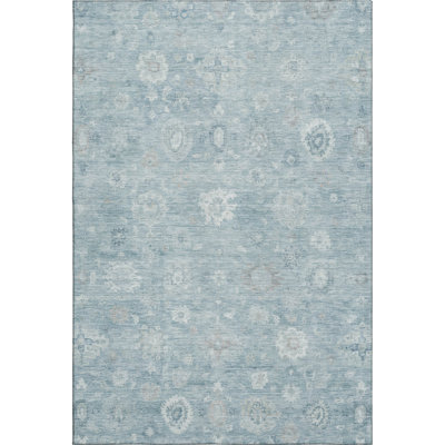 Premium Machine Washable Mayfield AMF1770 Damask Rug