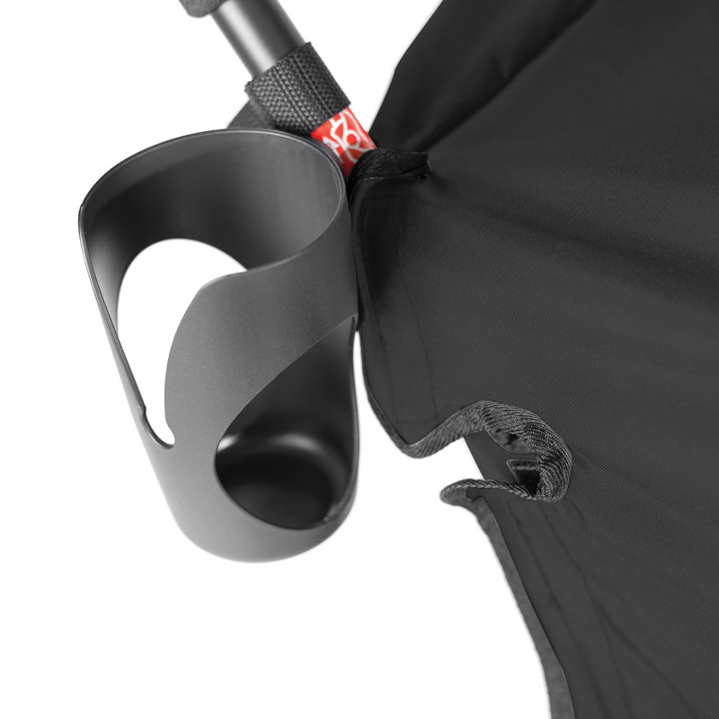 Poussette 3 places avec auvent Gaggle Compass, Noir / gris