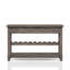 Console avec rangement pour bouteilles de vin et tiroirs de rangement