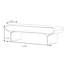 Banc rembourré en cuir de microfibre Pagas-711288289