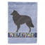 Polyester 2 côtés 40 x 28 po welcome drapeau maison-73943075