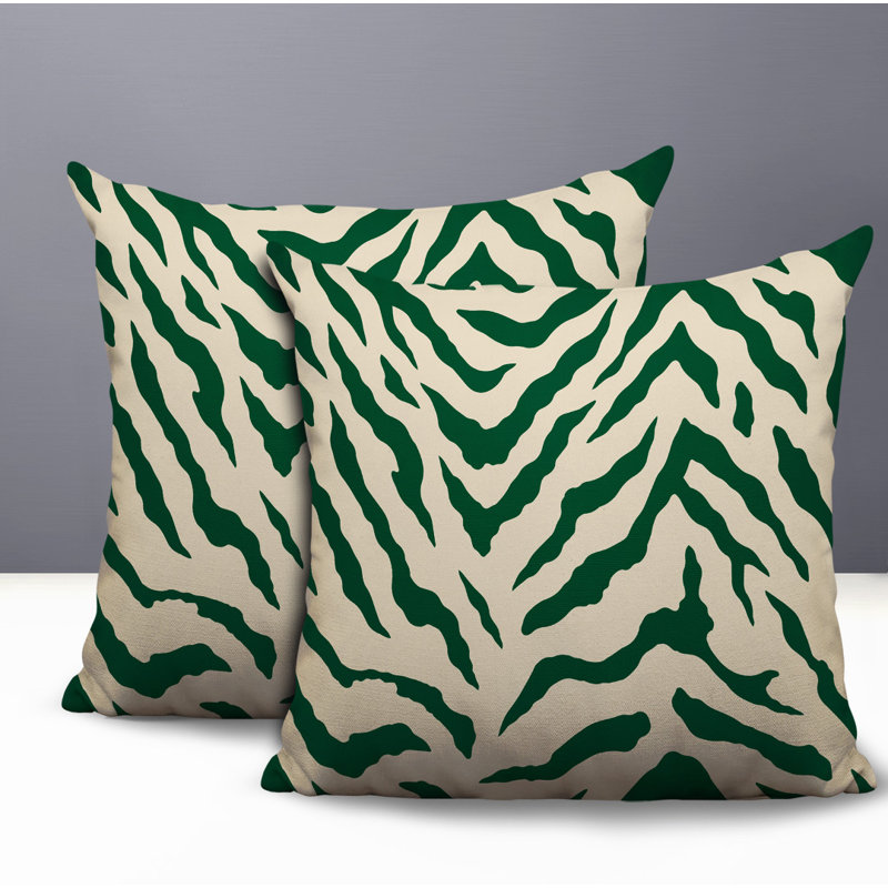 Coussin intérieur / extérieur Billi, 18x18, Green
