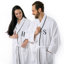 Peignoir mi-mollet unisexe avec poches 100% coton égyptien West Oak Lane-1711847604-1632223669