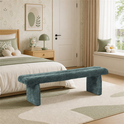 Polyester Upholstered Bench
