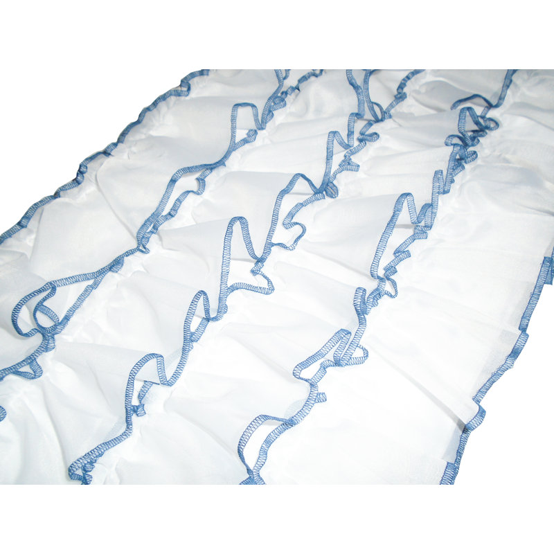 Delafuente Sheer Sliding Panel Pair, White