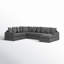 Canapé modulaire Bernathe-1292692269