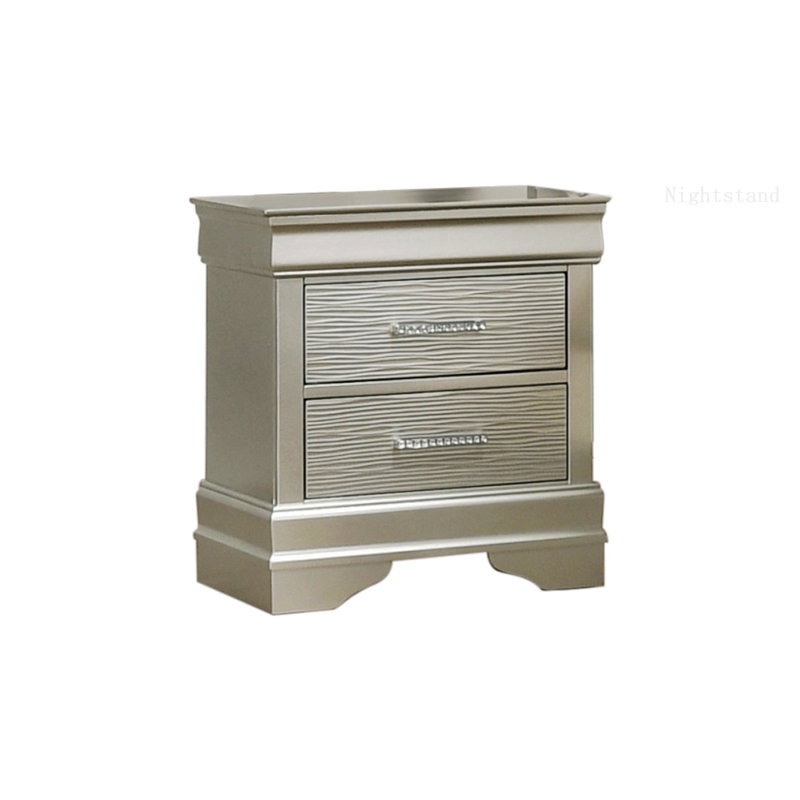 Table de chevet Mayodan, Argent